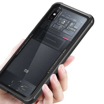 Tempered Glass Phone Cases Back Cover For Xiaomi Mi 8 Explorer