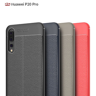 Carbon fiber case for huawei P20 silicon phone case for Huawei P20 Pro