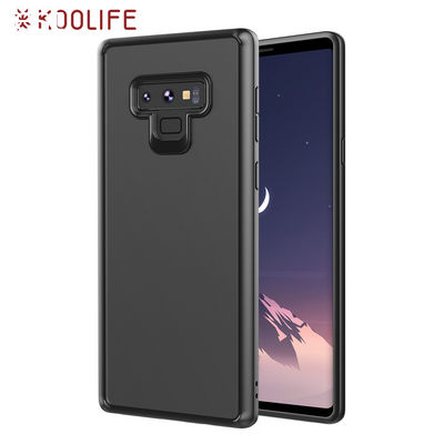 Clear back PC silicone cover for Samsung Galaxy Note 9 case