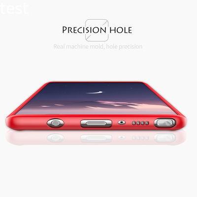 Clear back PC silicone cover for Samsung Galaxy Note 9 case