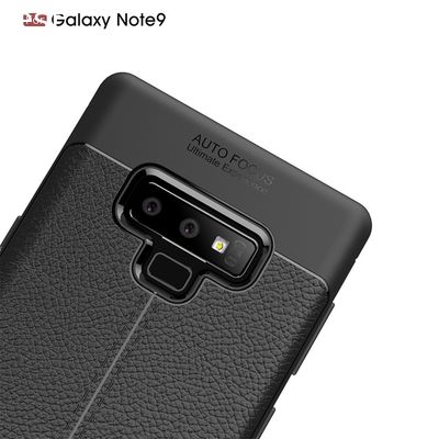 Litchi texture silicone phone case for Samsung Note 9