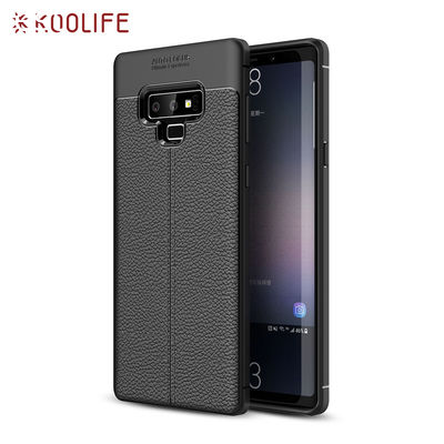 Litchi texture silicone phone case for Samsung Note 9