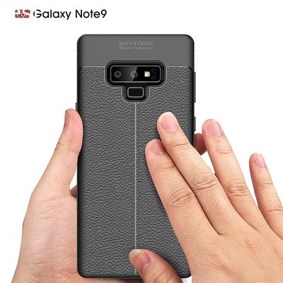 Litchi Leather TPU Phone Case For Samsung Galaxy Note 9 Cover