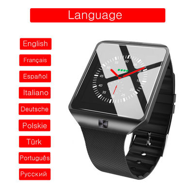 2019 Wholesale PriceAndroid Camera Bluetooth Smartwatch Wrist Mobile Smart Watch Sport Smart Watch With Sim Card Slot
