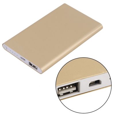 2019 Promotional Gift Mini Thin Customized Portable Battery Charger with logo 5000mah Portable Charger