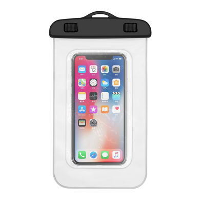 2019 Custom Logo Wholesale Price Fashion Beach Cell Mobile Phone Carry Dry Waterproof Phone Bag for iPhone X for Sumsung S10