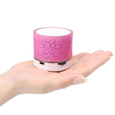 A.Quality  Hands Free Bluetooth Mini Wireless LED S10 Speaker with 400mah Battery Bluetooth Speaker