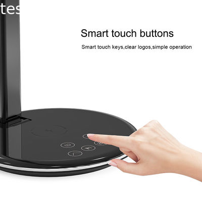 2 in 1 Trending products 2019 LED Table Lamp Folding Touch Eye Protection Desk Lamp Fast Wireless Charger for iphone for samsung