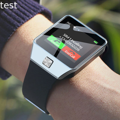2019 Hot Sale DZ09 Smart Watch Step Count SIM Card Bluetooth Watch for Wearable Devices Mobile Watch Phones