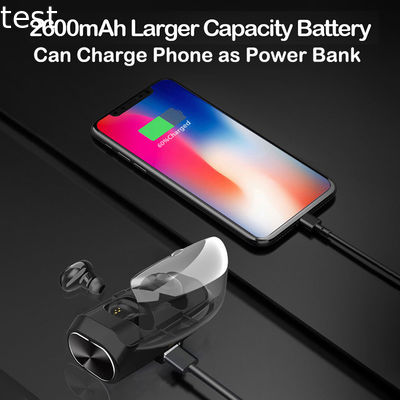 High Quality Portable Mini Wireless Earphone Bluetooth 5.0+EDR Stereo Headset With Charging Box Earphone