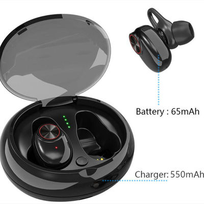 2019 new Hot sell V5 TWS sports wireless earphones V4.2 mini Bluetooth earbuds with charging case for iphone for samsung android
