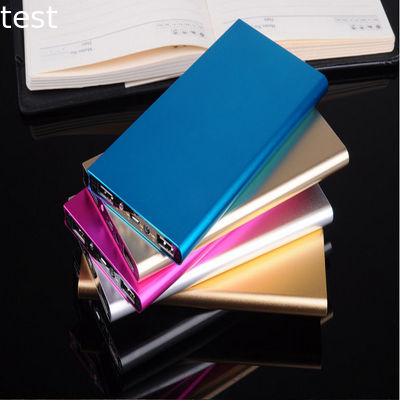 Electronic product double USB 10000 mah mini credit card usb portable mobile powerbank