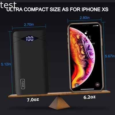 INIU 10000mAh 2.4A Power Bank Dual 2 USB Portable Charger Powerbank For iPhone X Xiaomi mi Phone Poverbank External Battery Pack