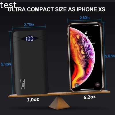 Certificated top quality quick charge metal power bank 10000mah