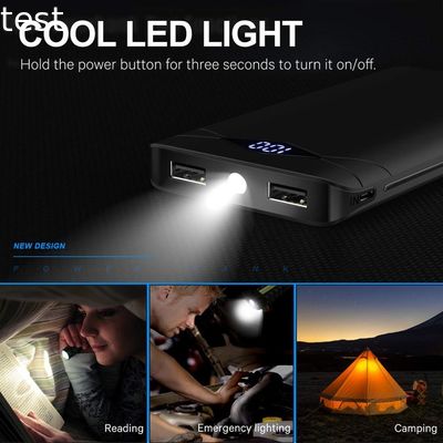 Certificated top quality quick charge metal power bank 10000mah