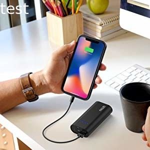 Battery Cover Power Bank Portable Charger 2.4A High-Speed Charging Pocket-Size Battery Pack Mobile Charger