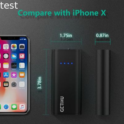 Power Bank 5200mAh Portable Charger 2.4A High-Speed Charging Pocket-Size Battery Pack Mobile Charger Ultra Compact Powerbank