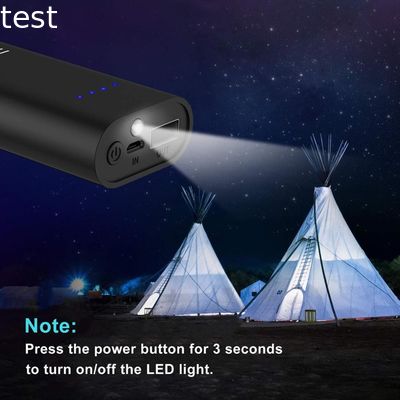 Power Bank 5200mAh Portable Charger 2.4A High-Speed Charging Pocket-Size Battery Pack Mobile Charger Ultra Compact Powerbank