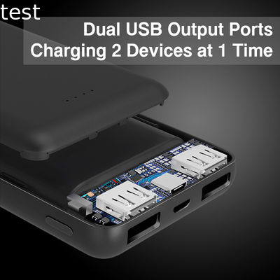 2019 Custom Logo for Phone Double Usb Ports Charger PowerBank Power Bank Portable Charger 10000-20000mah