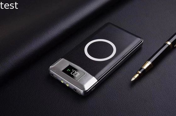 2 in 1 wireless charging powerbank 6000-10000 mah battery portable wireless charger Qi wireless power bank 10000mah