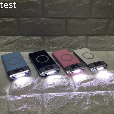 2019 hot sale 6K-10KmAh wireless fast charger portable quick battery charger power bank for smart phone