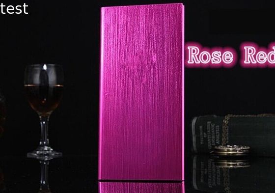 Wholesale portable super slim rohs power bank mobile phone charger