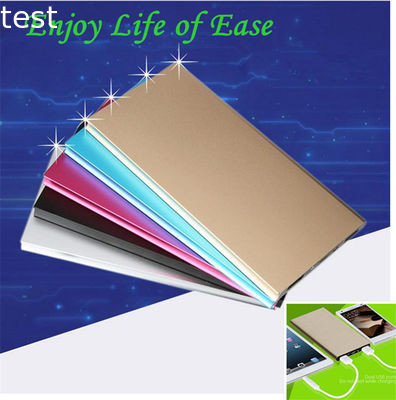 OEM Ultra Thin portable Mobile Phone power bank charger