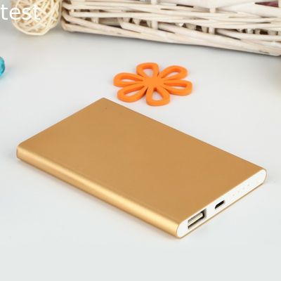 OEM mobile power supply, Power Bank Charger 5000mah, Portable gift mini power bank