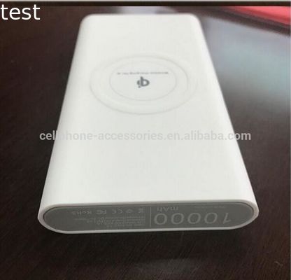 2017 luxury rohs 10000mah QI wireless power bank charger accept receiver