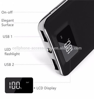 20000mah power bank 2017 travel portable Double USB power banks