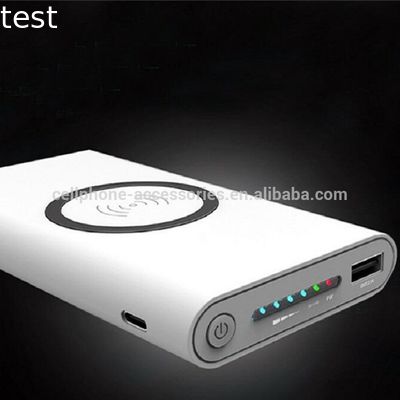 2017 New 3 in 1 Magnetic Qi Wireless charger transmitter and receiver with battery pack power bank 10000mah