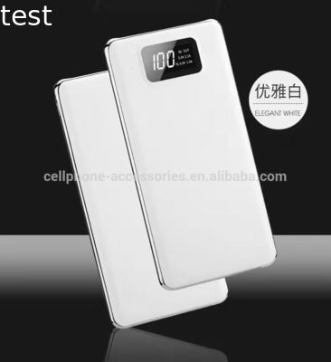 2017 Luxury Power Bank 10000mah Portable Charger External Battery 20000mah power bank