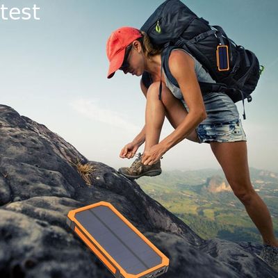 Solar power bank 10000mah 2017 new Portable Outdoor Solar Charger 15000mah for Mobile Phone