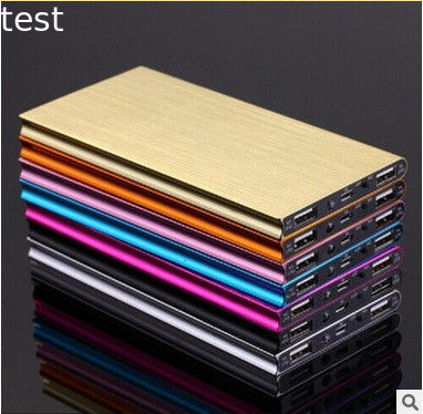 2017 Promotion gift Slim Battery 10000 mah Mobile Portable Power Bank charger