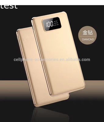 High quality 20000mah power bank 2017 LCD display power bank battery with LED flashlight