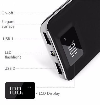 K11 Power banks dual USB port 20000mah power bank for iPhone 6/6plus/7/7plus/8