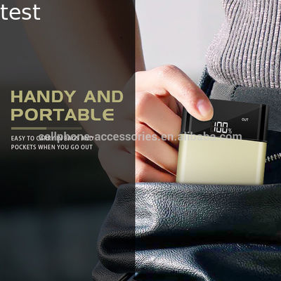 2018 popular OEM digital display mobile charger power bank 10000mah 12000mah 20000mah