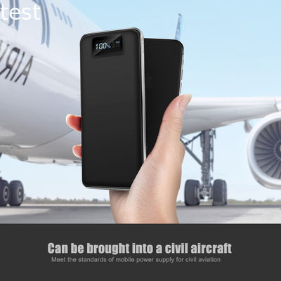 Promotional gifts led display screen polymer battery 20000mah smart phone rosh power bank