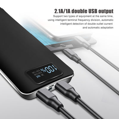 Promotional gifts led display screen polymer battery 20000mah smart phone rosh power bank