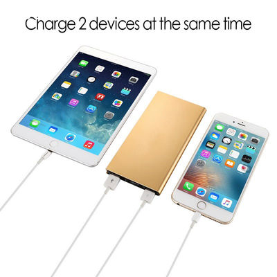 Wholesale price ultra thin portable QI 10000mah mini power bank for iphone for smart phone