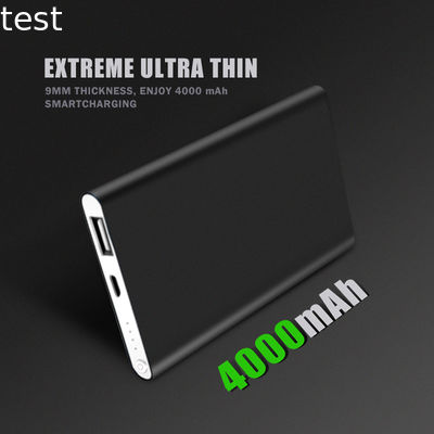 Promotional gift universal portable power bank Mobile Power Banks support custom External Battery power bank 5000mah