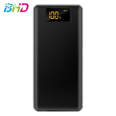 Power Bank 20000mAh Dual USB Portable LCD Powerbank External Battery Charger Pack for Mobile Phones