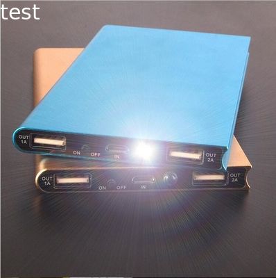 2018 wholesale price power bank 10000mah dual usb mobile phone battery portable charger for iphone and android