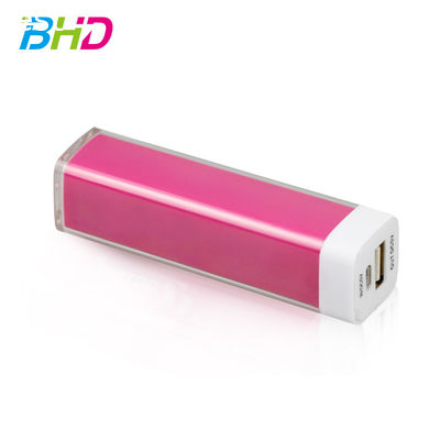 2018 promotion gift custom print brand logo portable mini power bank 1200mah 2600mah for Christmas wedding marketing business
