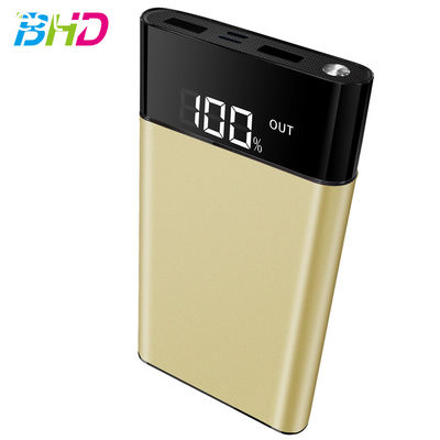 18650 20000mah Dual USB LED Flashlight High Quality with Customized Brand External Battery Power Bank for iPhone 7 8 X