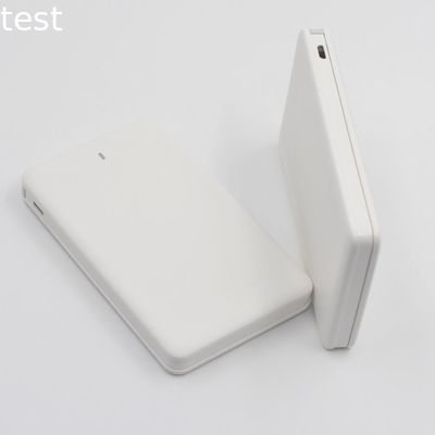 Popular Mini Square Christmas Promotional Gift Portable Power Bank with Charging Cable Accessible on Airplane