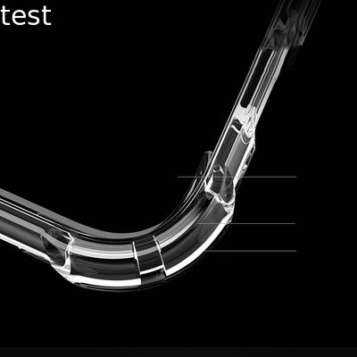 For iPhone 6/7/8plus X XS Max XR transparent dustproof shockproof tpu case cheap slim bumper raised corner back case phone cover