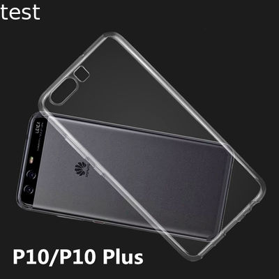 Thin Clear Soft Transparent TPU Mobile Phone Case Cover for HUAWEI P10/P10 Plus