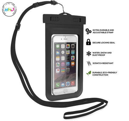 Universal Waterproof Mobile Phone Case For phone Clear PVC Sealed Underwater Cell Swimming Pouch Cover custom waterproof bag