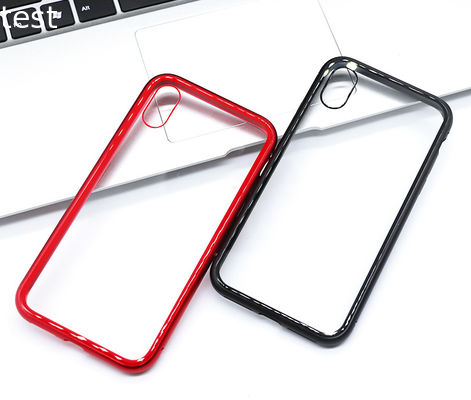 Luxury Tempered Glass Full Cover Case Glass Phone Shell Metal Magnetic Phone Case Magnetic Case Cover for iphone X/Xmax/8p/7p/8